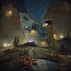 Μια σκηνή από horror του Lovecraft
