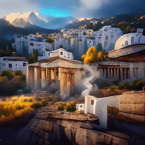 Μια μίξη της αρχαίας και της σύγχρονης Ελλάδας