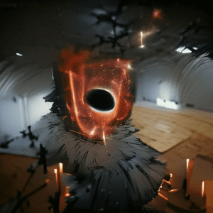Το κέντρο μιας μαύρης τρύπας