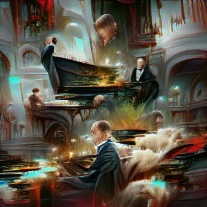 Μια απεικόνιση του κοντσέρτου 2 του Rachmaninoff