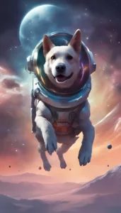 Floating spacedog 2